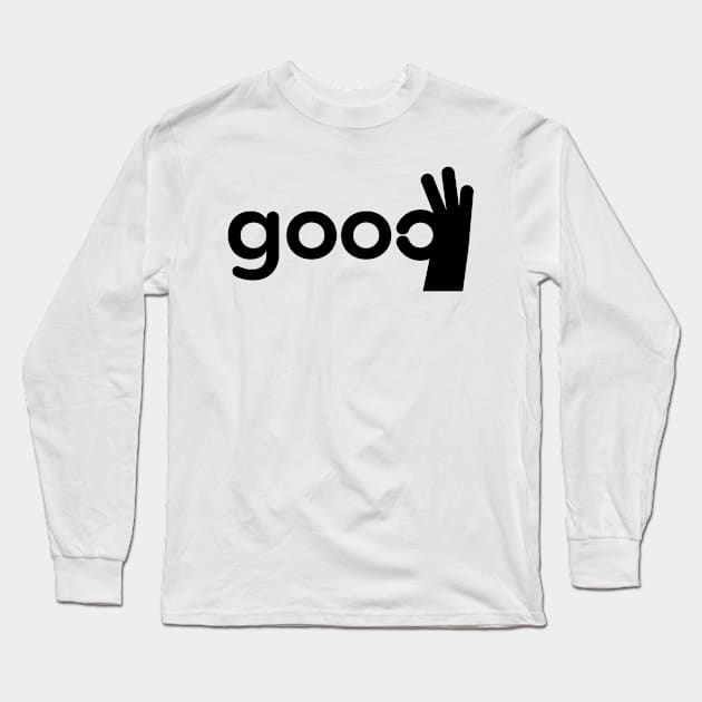 Good Freediving Long Sleeve T-Shirt by Moniato